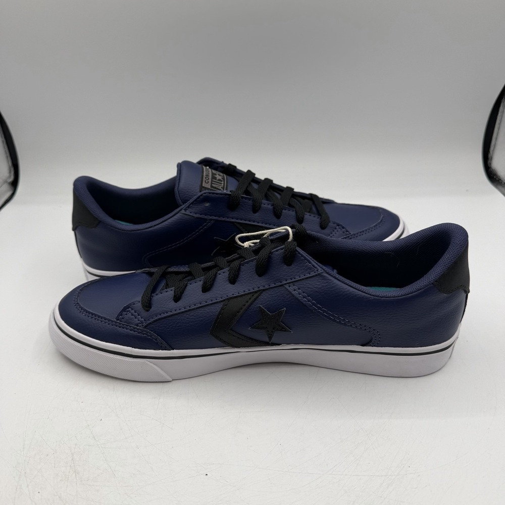 Converse El Distrito 2.0 Shoes Mens Sz 10.5 Navy Blue Synthetic Leather Sneakers - Picture 3 of 11